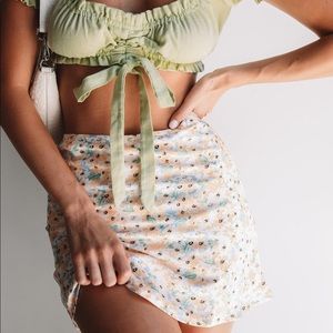 *NEW* Princess Polly - fine lines mini skirt